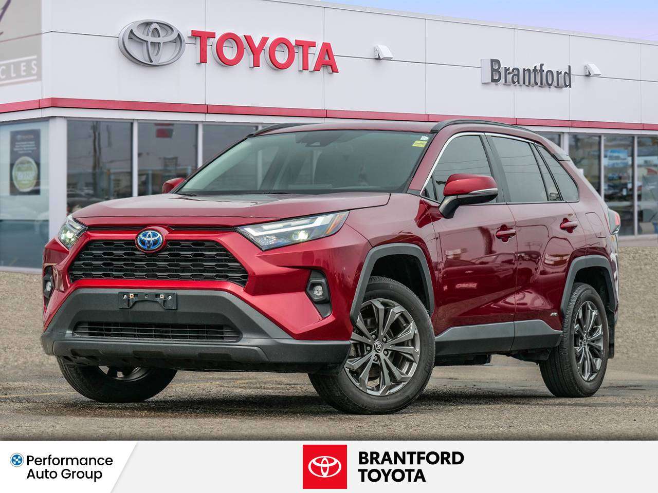 Red 2024 Toyota RAV4 Hybrid SUV / Crossover All-Wheel Drive Automatic