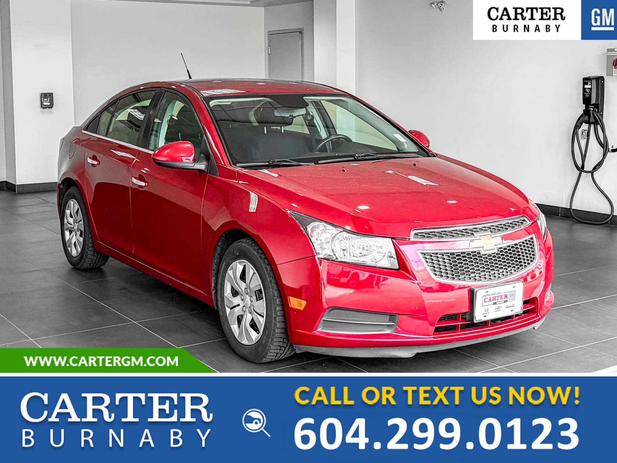 Red 2013 Chevrolet Cruze Sedan Manual