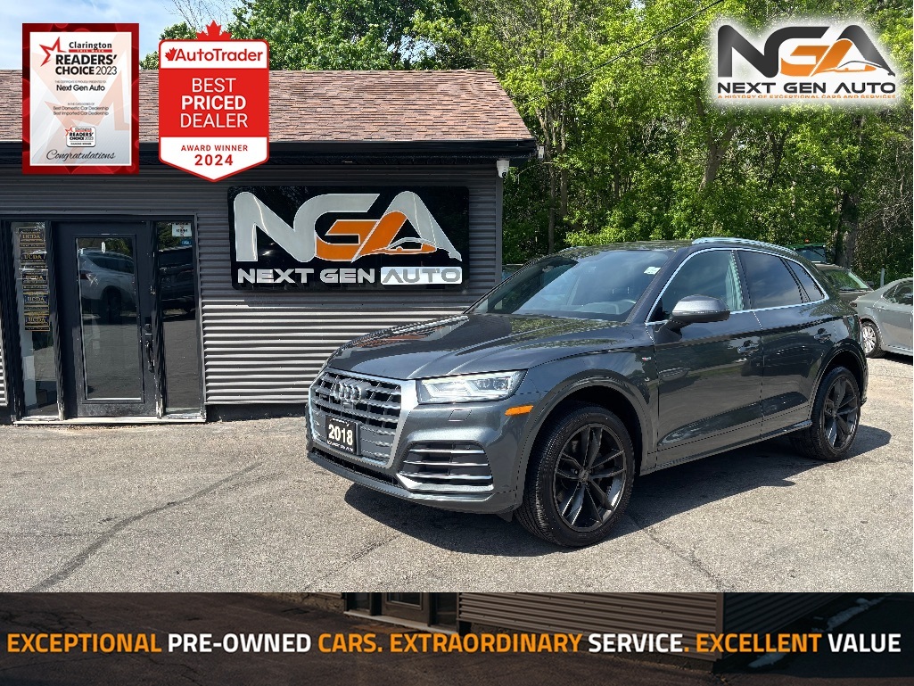 Gray 2018 Audi Q5 SUV / Crossover Automatic