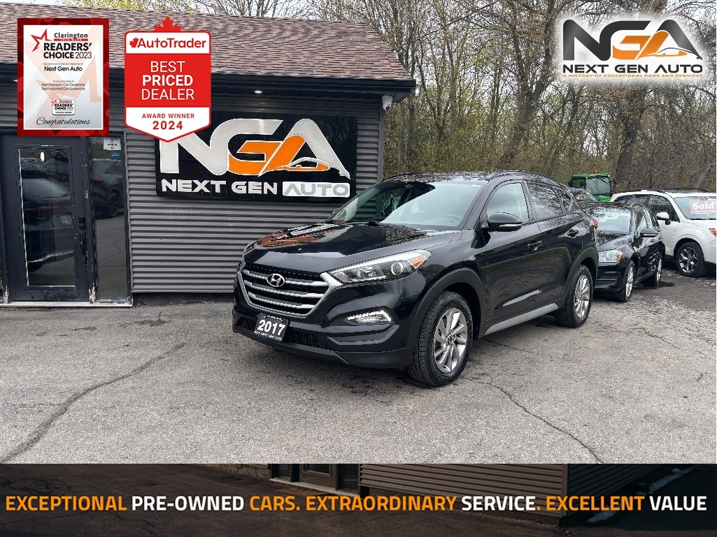 Black 2017 Hyundai Tucson SUV / Crossover Front-Wheel Drive