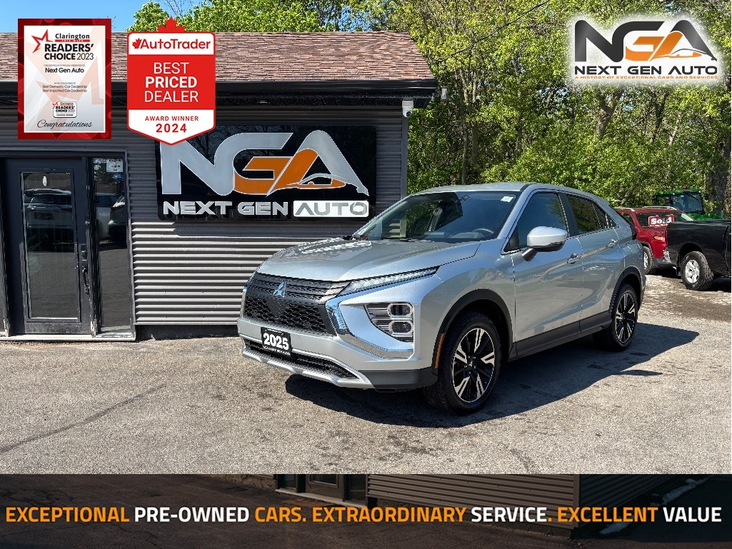 Gray 2025 Mitsubishi Eclipse Cross SUV / Crossover All-Wheel Drive Continuously Variable Transmission