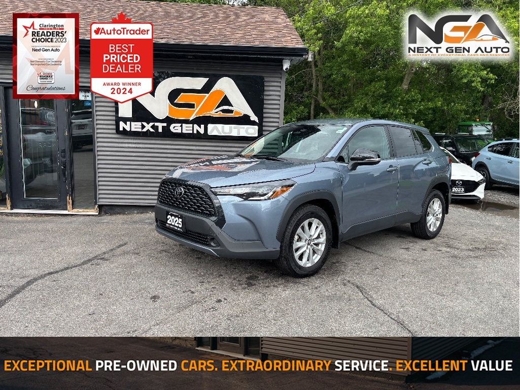 Blue 2025 Toyota Corolla Cross SUV / Crossover All-Wheel Drive Continuously Variable Transmission