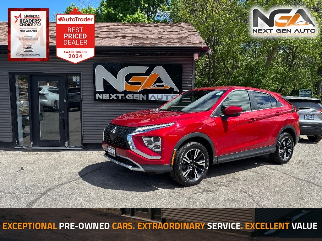 Red 2025 Mitsubishi Eclipse Cross SUV / Crossover All-Wheel Drive Continuously Variable Transmission
