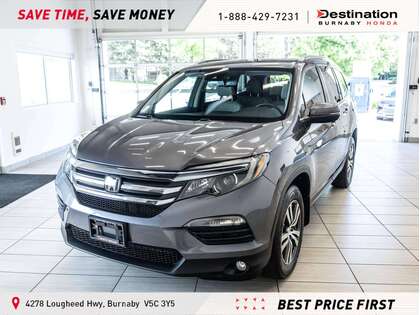Gray (MODERN STEEL METALLIC) 2017 Honda Pilot SUV / Crossover All-Wheel Drive Automatic