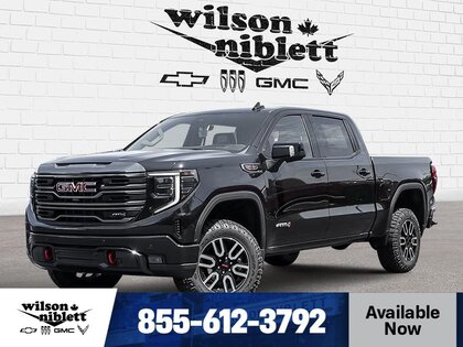 Black 2026 GMC Sierra 1500 Pickup Truck Four-Wheel Drive Automatic