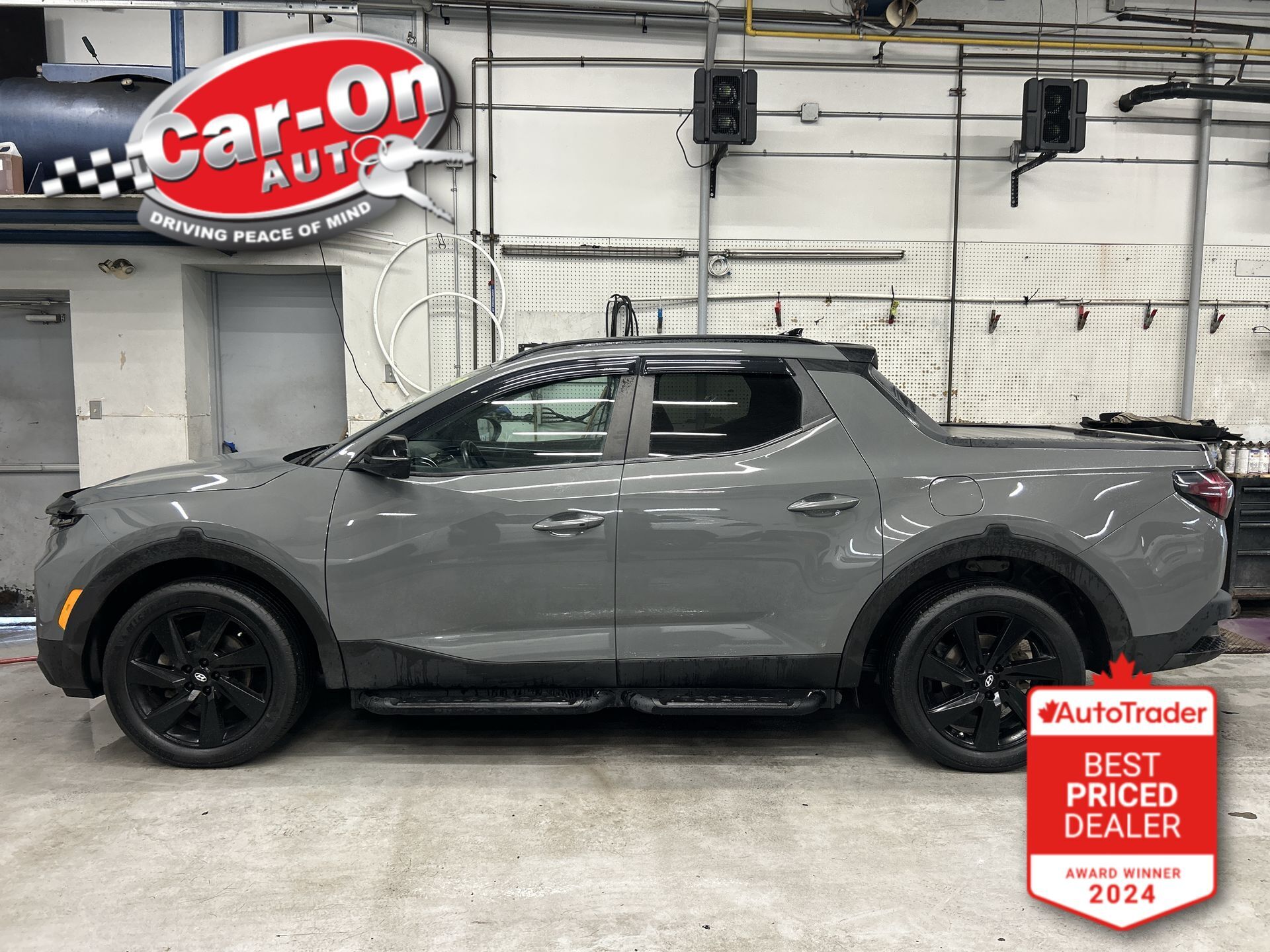 Gray 2023 Hyundai Santa Cruz Pickup Truck Automatic