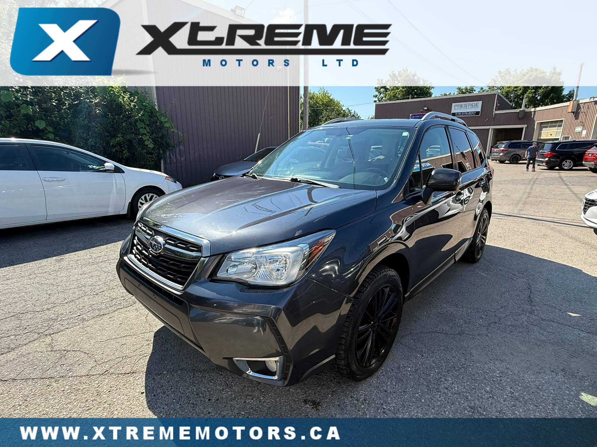 Gray 2018 Subaru Forester SUV / Crossover All-Wheel Drive Continuously Variable Transmission