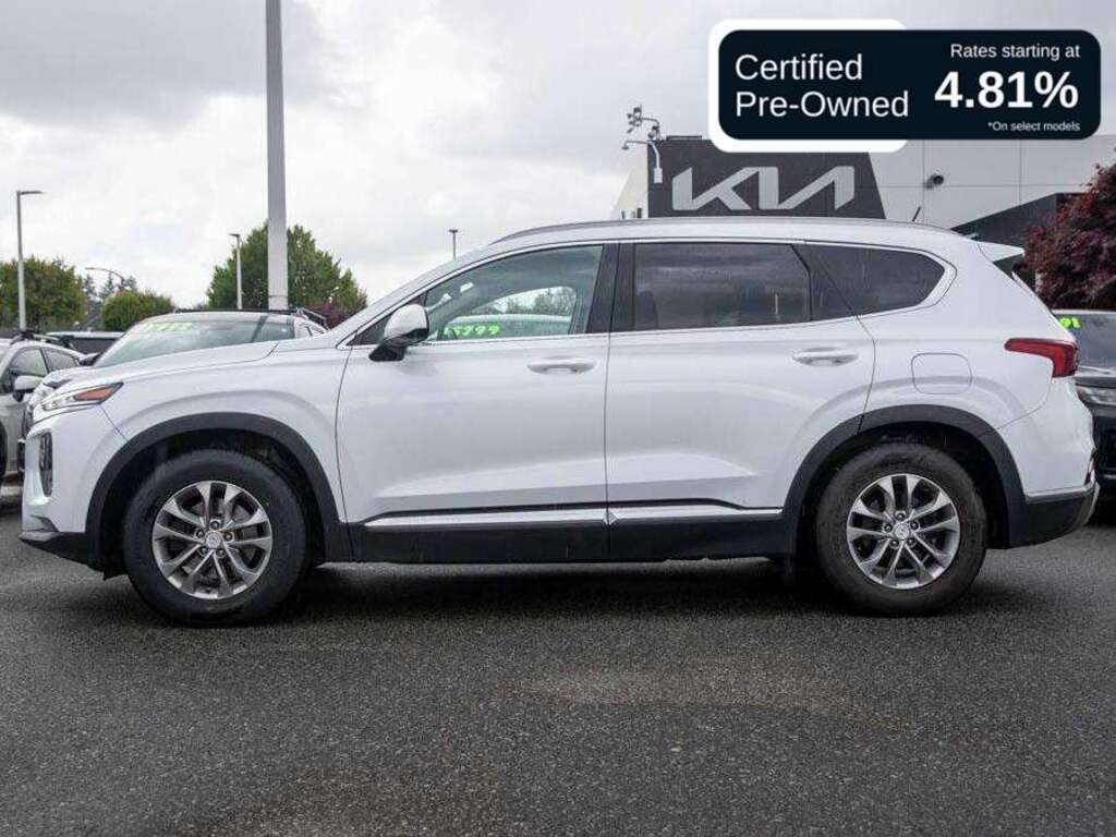 Quartz White 2020 Hyundai Santa Fe SUV / Crossover All-Wheel Drive