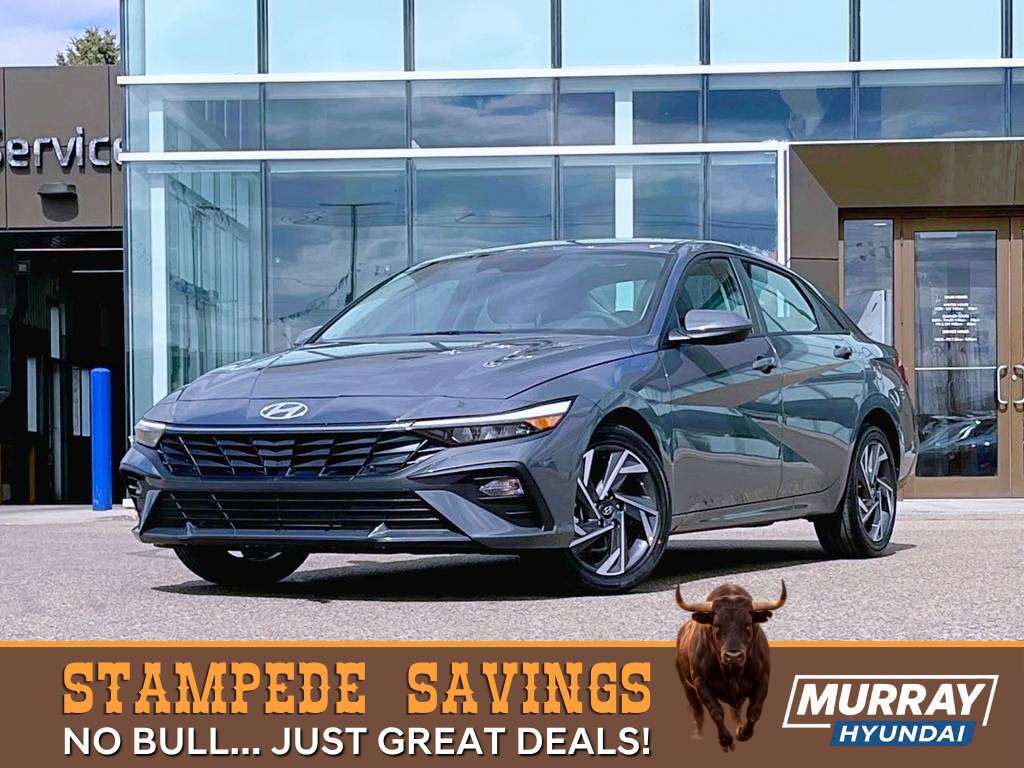 Gray (Ecotronic Grey) 2026 Hyundai Elantra Sedan Continuously Variable Transmission