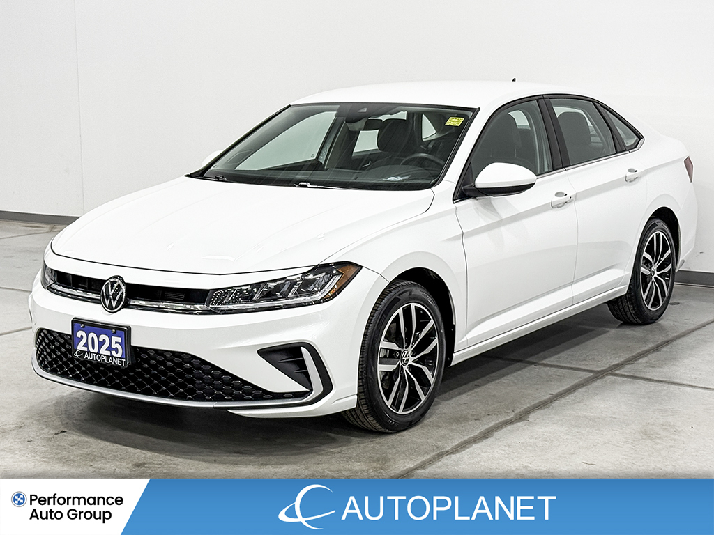 White 2025 Volkswagen Jetta Sedan 8-Speed Automatic