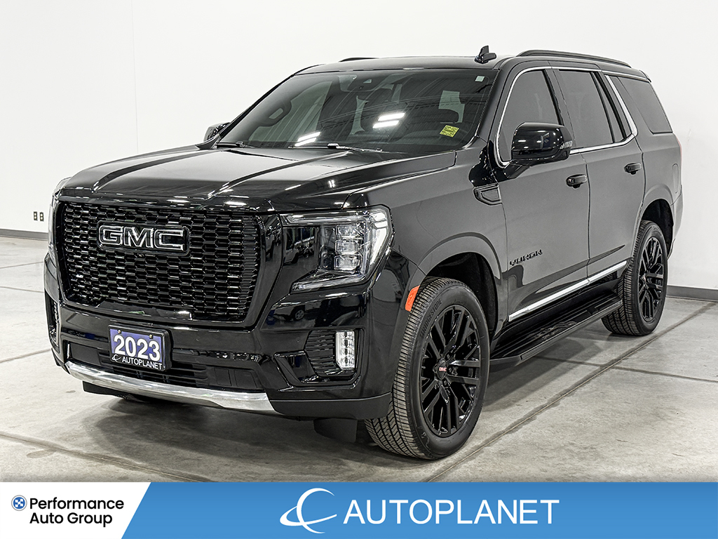 Black 2023 GMC Yukon SUV / Crossover Four-Wheel Drive Automatic