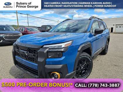 Blue 2026 Subaru Outback SUV / Crossover All-Wheel Drive Continuously Variable Transmission