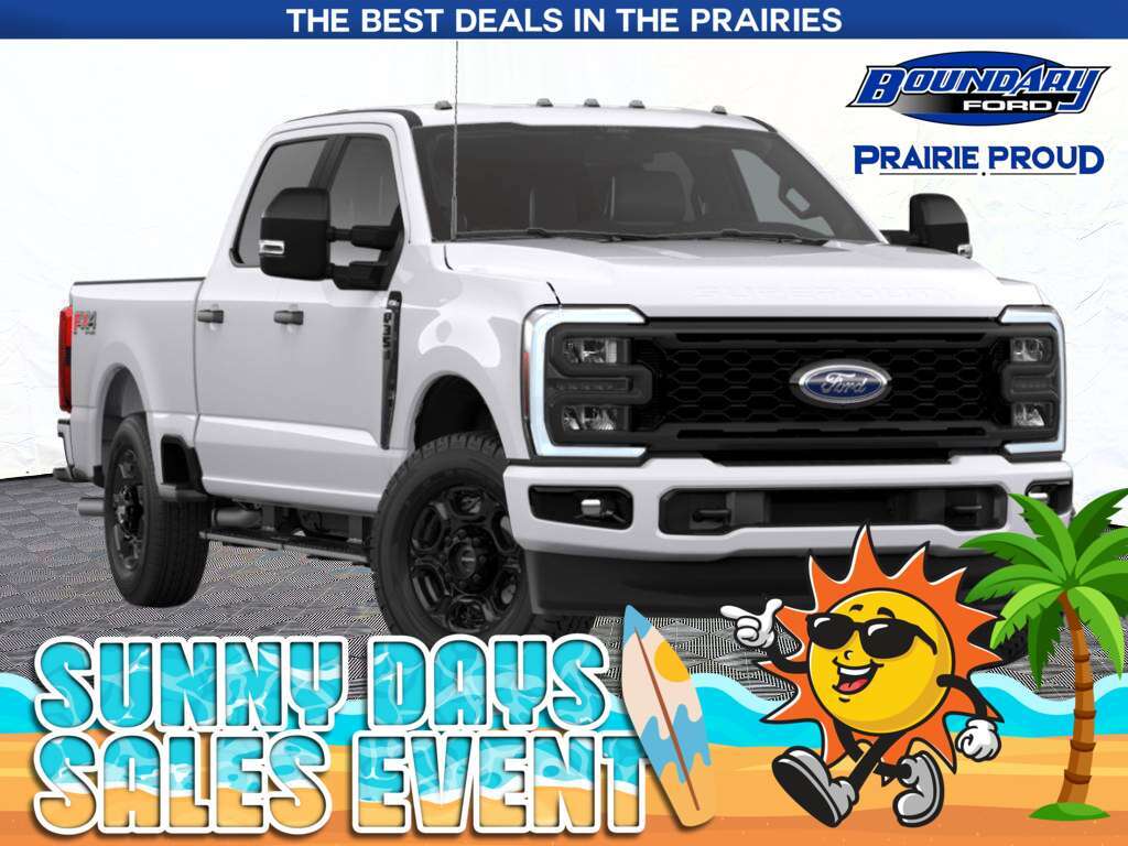 White 2026 Ford F-350 Super Duty Pickup Truck Four-Wheel Drive Automatic