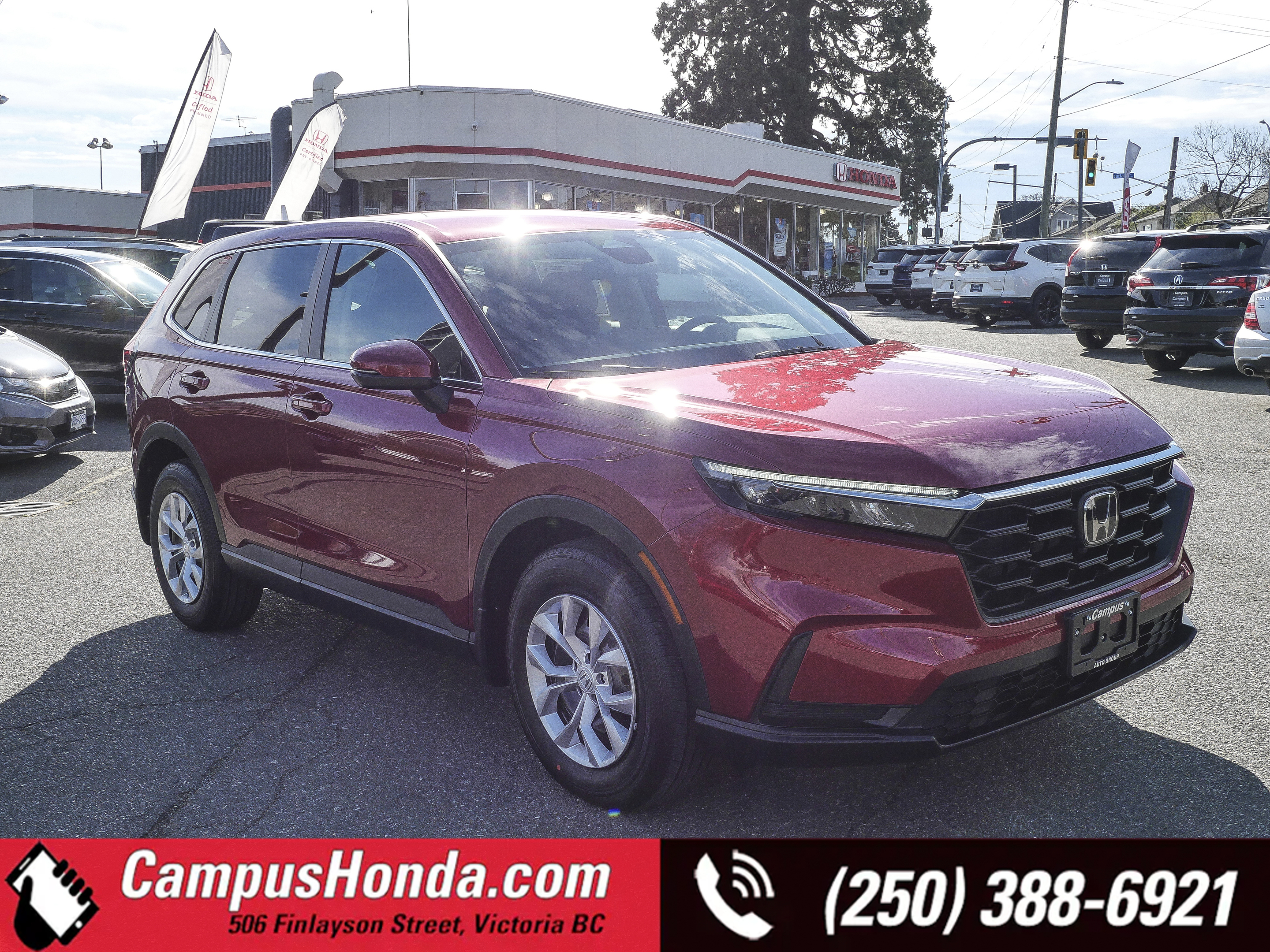 Red 2026 Honda CR-V SUV / Crossover All-Wheel Drive Continuously Variable Transmission