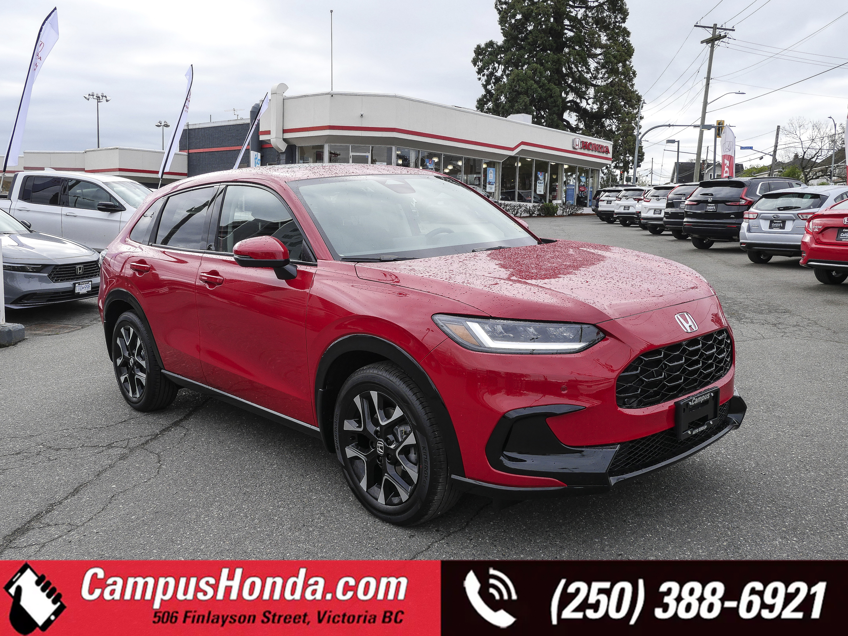 Red 2026 Honda HR-V SUV / Crossover All-Wheel Drive Continuously Variable Transmission