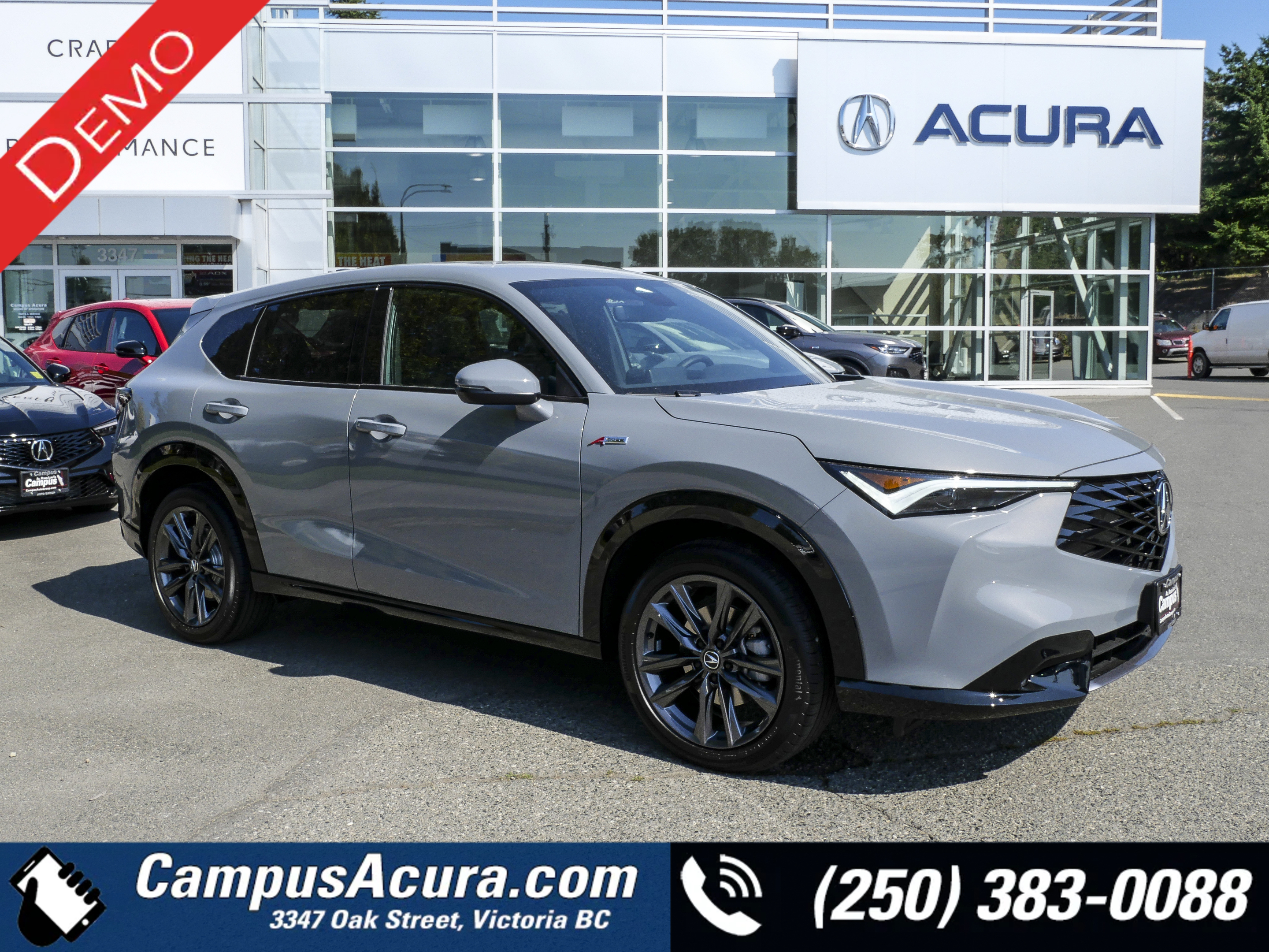 Gray 2025 Acura ADX SUV / Crossover All-Wheel Drive Continuously Variable Transmission