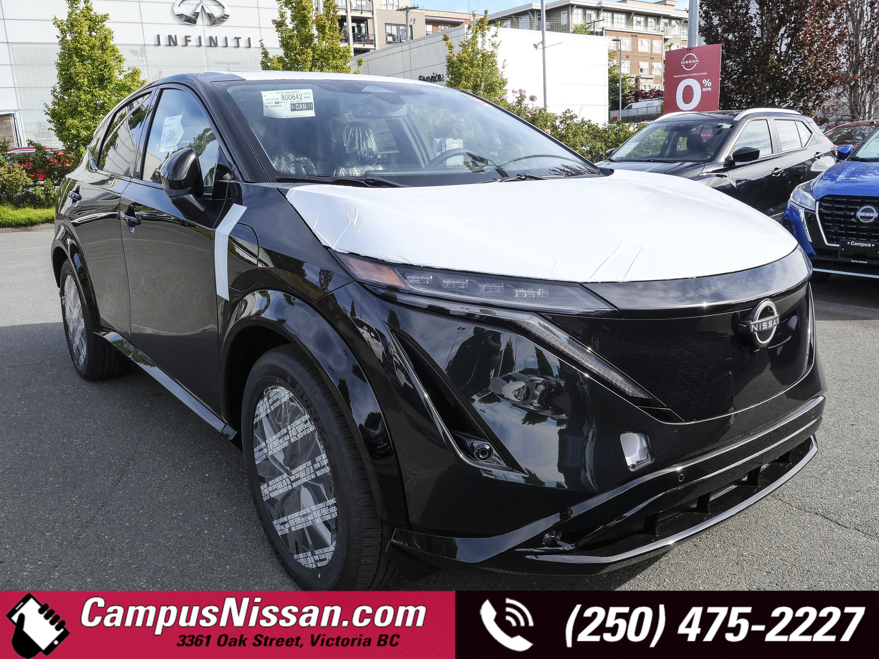 Blue 2026 Nissan Ariya SUV / Crossover 1-Speed Automatic