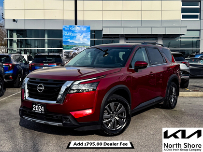 Red 2024 Nissan Pathfinder SUV / Crossover All-Wheel Drive Automatic