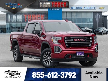 Red 2019 GMC Sierra 1500 Pickup Truck Four-Wheel Drive 8-Speed Automatic