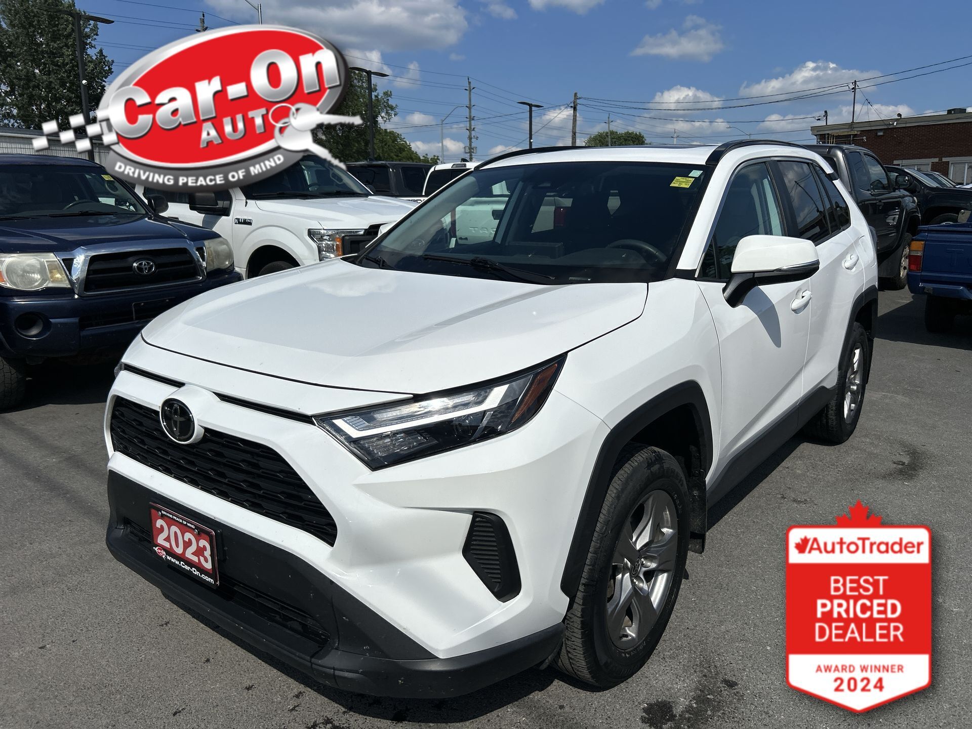 White 2023 Toyota RAV4 SUV / Crossover All-Wheel Drive Automatic