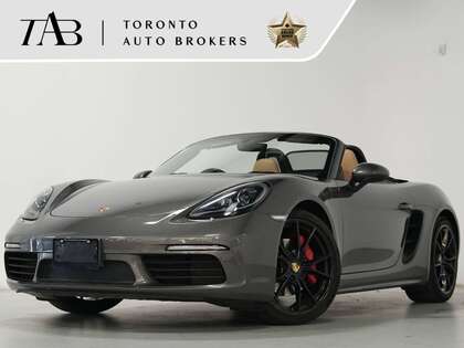 used 2017 Porsche 718 Boxster car, priced at $78,900