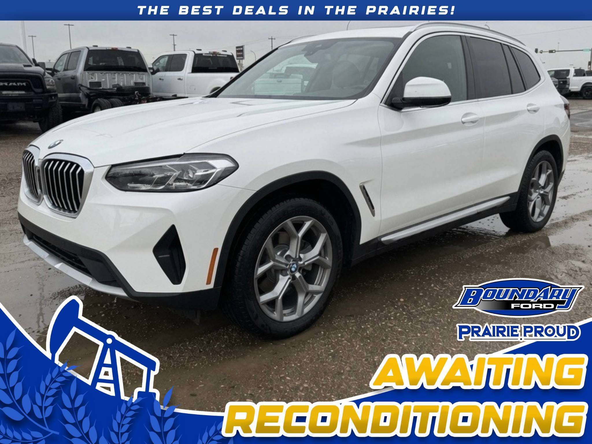 White 2023 BMW X3 SUV / Crossover All-Wheel Drive 8-Speed Automatic