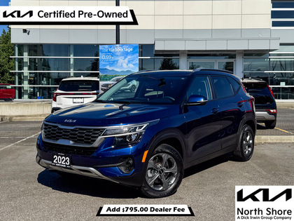 Blue 2023 Kia Seltos SUV / Crossover Automatic