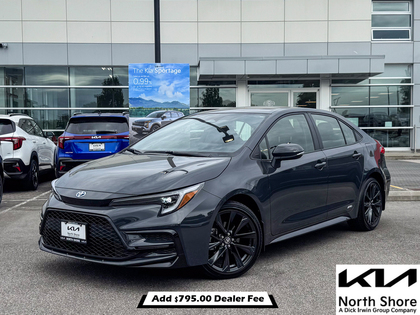 Gray 2024 Toyota Corolla Hybrid Automatic