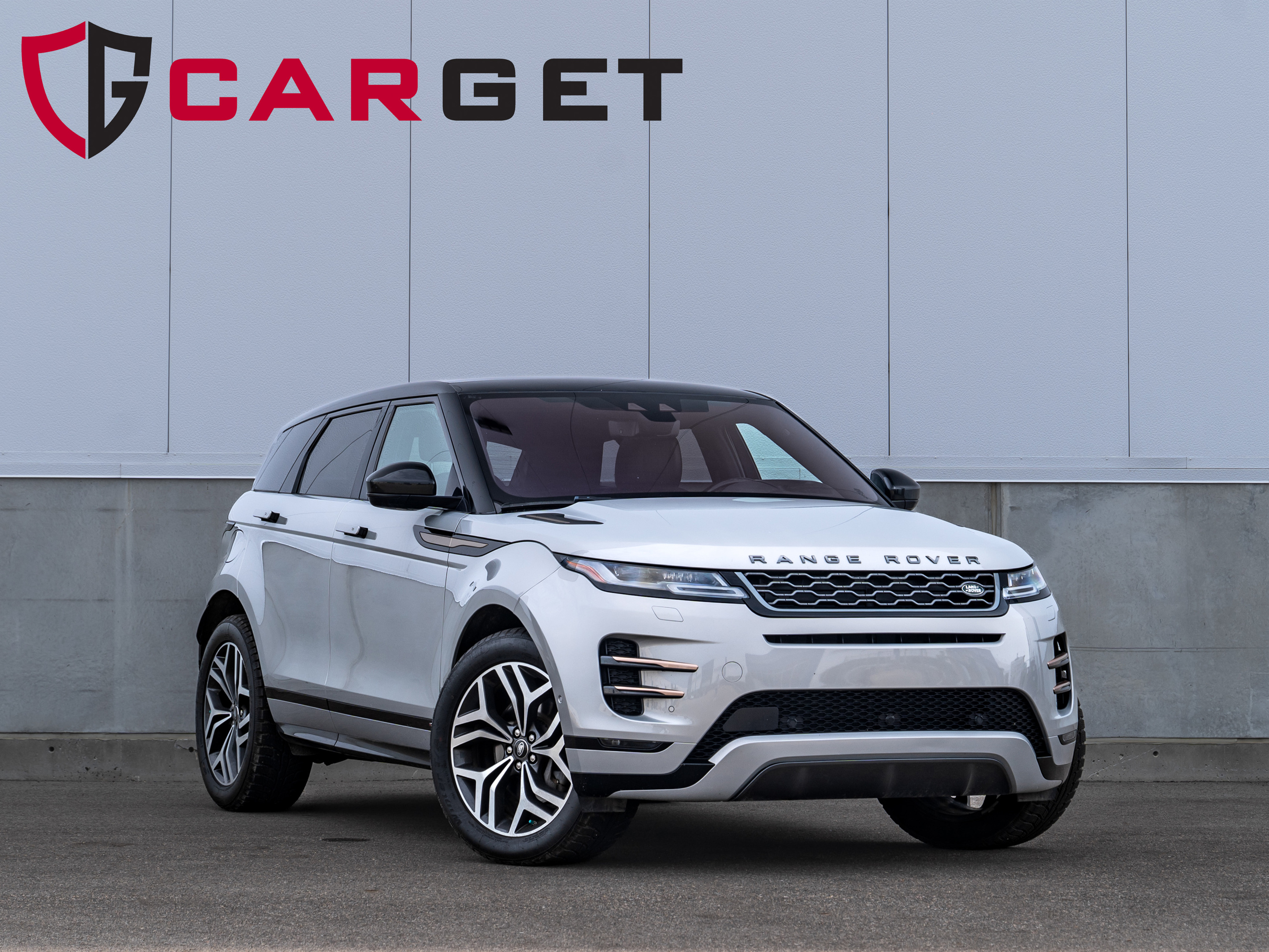 Silver 2020 Land Rover Range Rover Evoque SUV / Crossover All-Wheel Drive Automatic