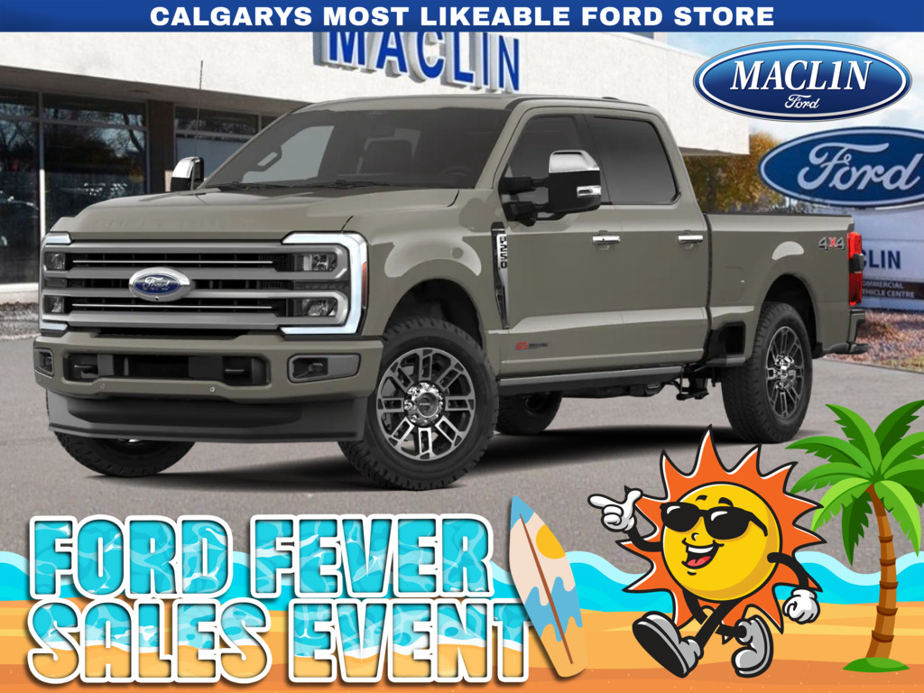 Gray 2026 Ford F-250 Super Duty Pickup Truck Four-Wheel Drive Automatic