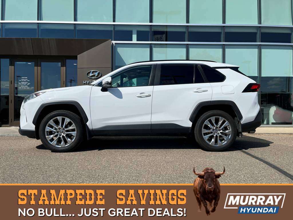 Super White 2020 Toyota RAV4 SUV / Crossover All-Wheel Drive 8-Speed Automatic