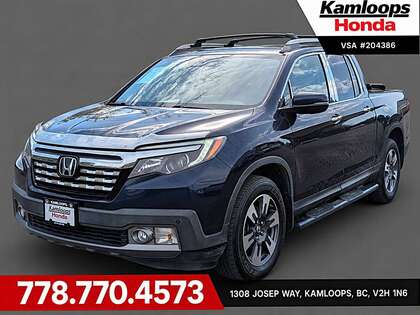 Blue 2017 Honda Ridgeline Pickup Truck Automatic