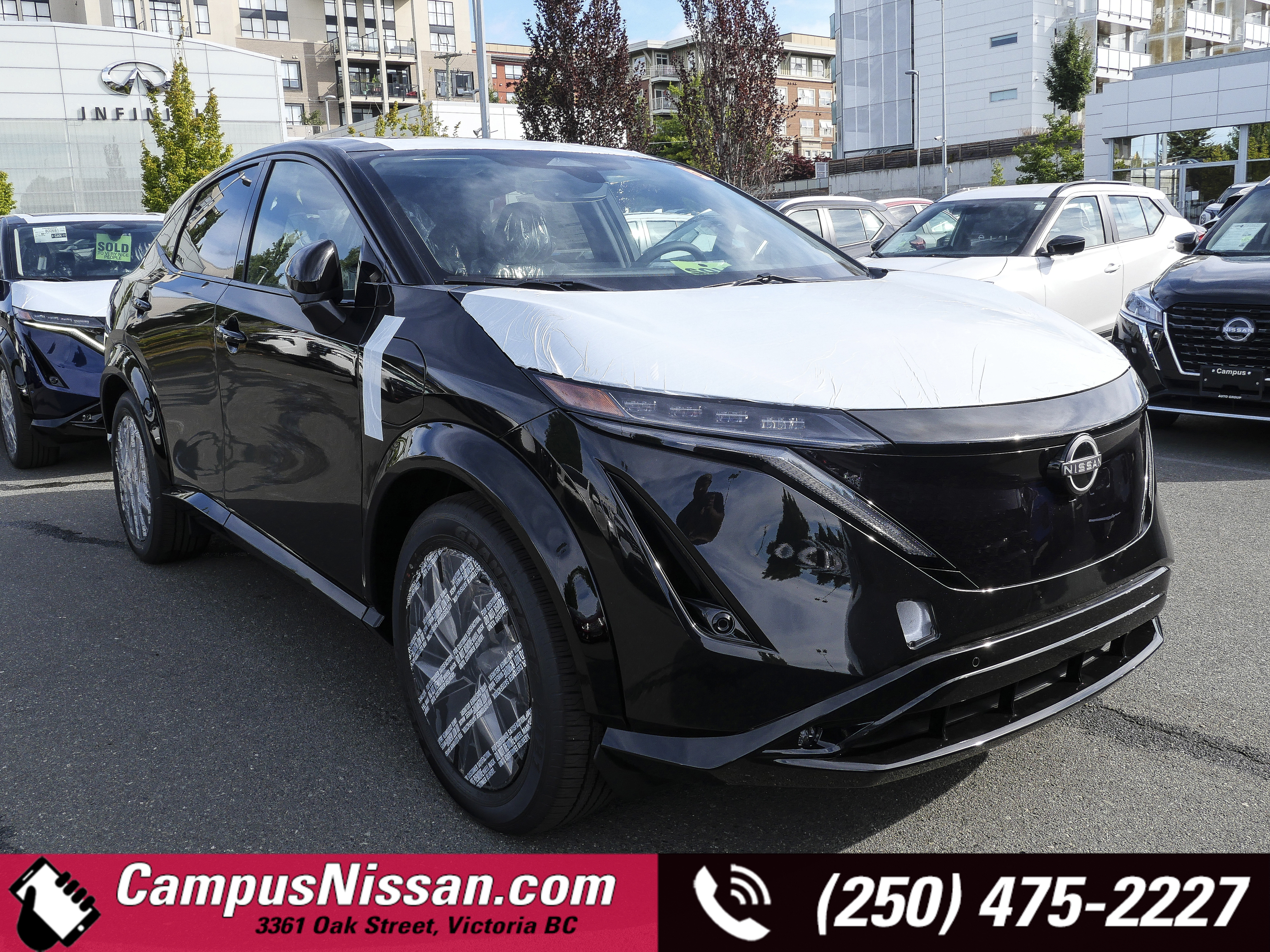 Black 2026 Nissan Ariya SUV / Crossover 1-Speed Automatic
