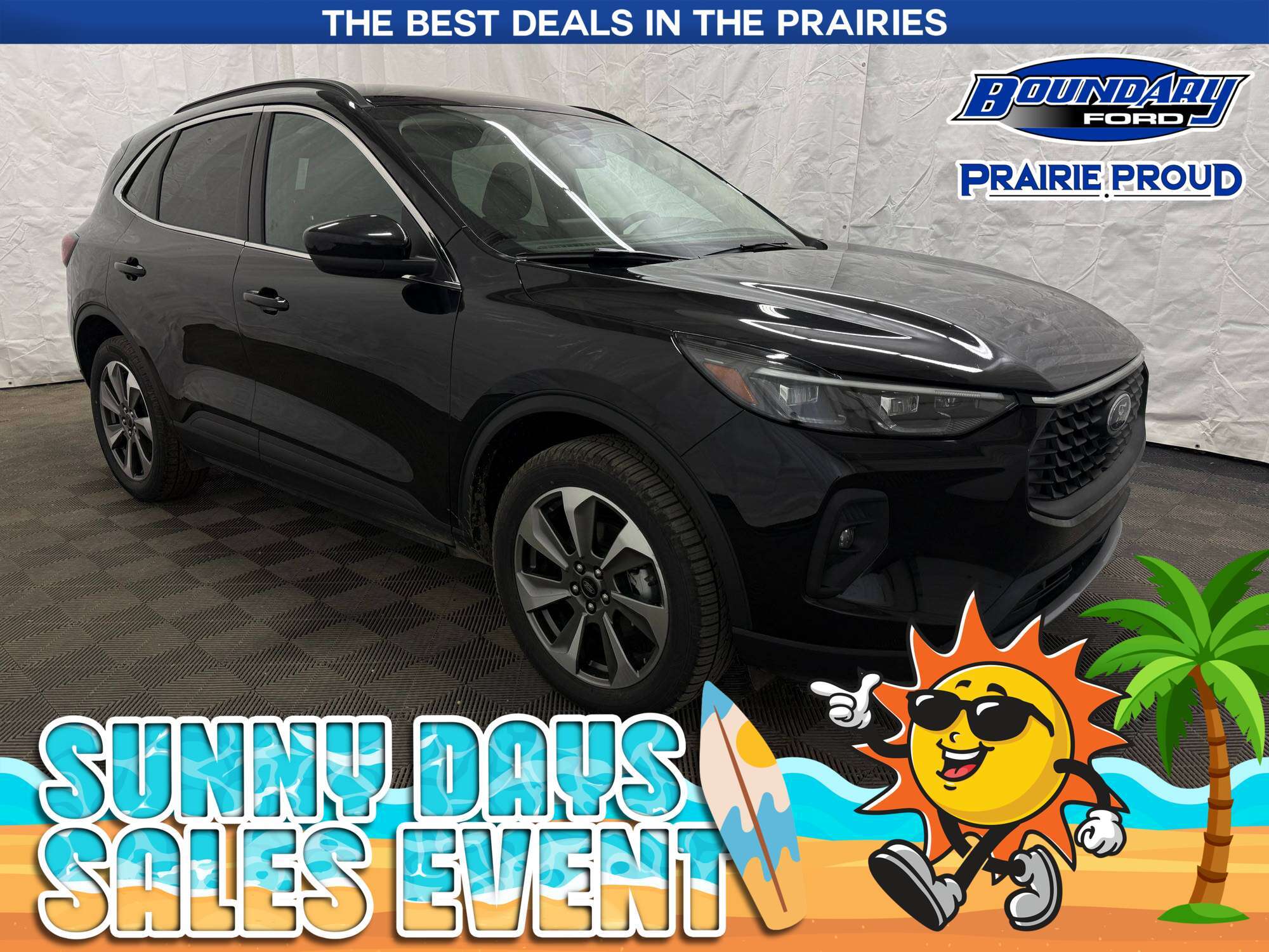 Black 2025 Ford Escape SUV / Crossover All-Wheel Drive 8-Speed Automatic