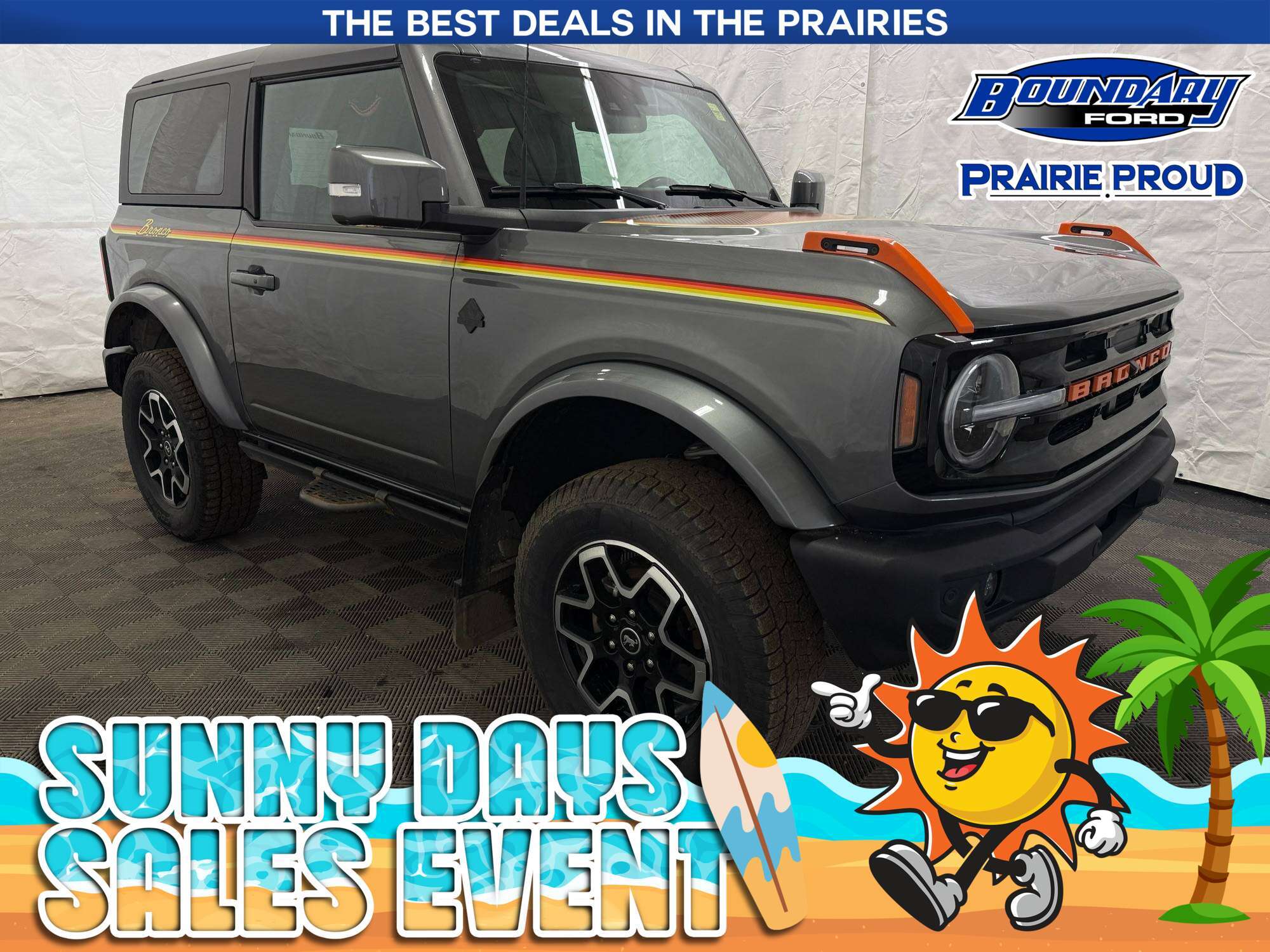 Gray 2022 Ford Bronco SUV / Crossover Four-Wheel Drive Automatic