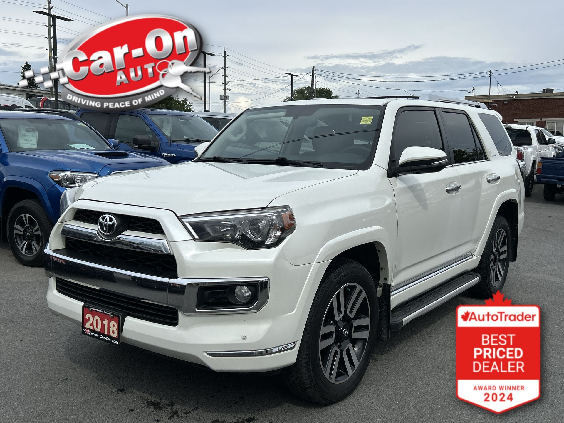 White 2018 Toyota 4Runner SUV / Crossover Automatic
