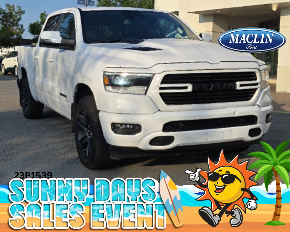 White 2023 RAM 1500 Pickup Truck Automatic