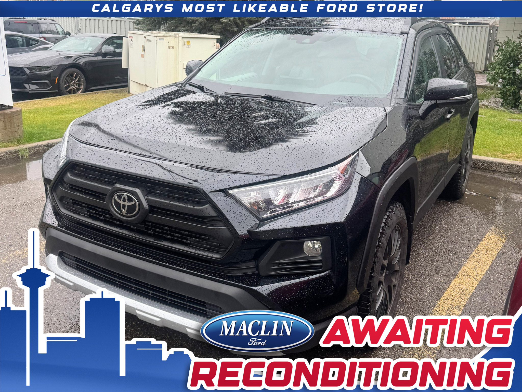 Black 2021 Toyota RAV4 SUV / Crossover All-Wheel Drive 8-Speed Automatic