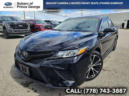 Black 2018 Toyota Camry Sedan Front-Wheel Drive Automatic