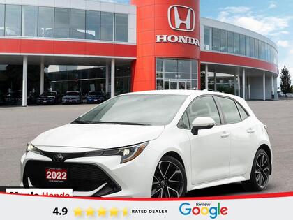 White 2022 Toyota Corolla Hatchback Hatchback Automatic
