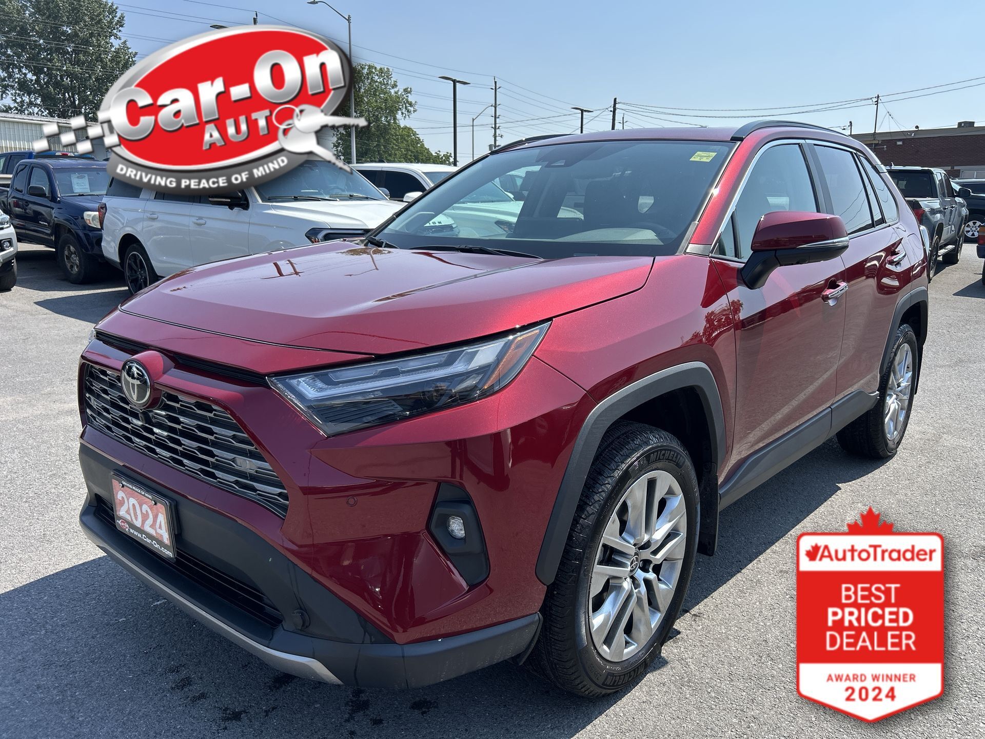 Red 2024 Toyota RAV4 SUV / Crossover All-Wheel Drive Automatic