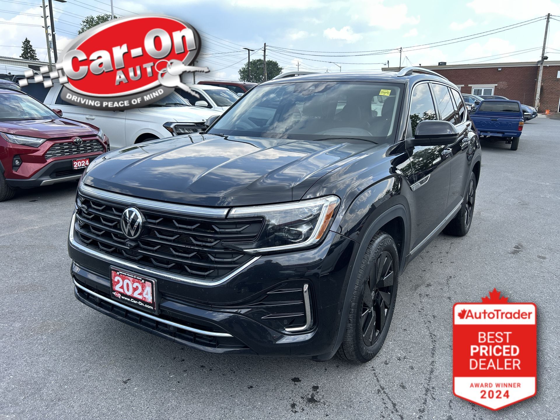Black 2024 Volkswagen Atlas SUV / Crossover Automatic