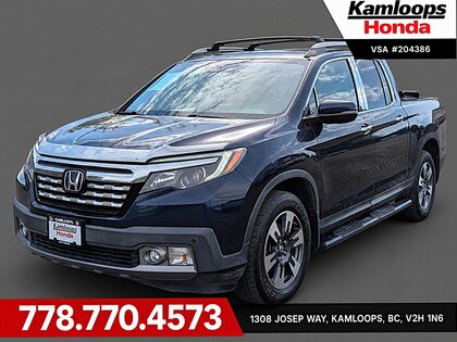 Blue 2017 Honda Ridgeline Pickup Truck Automatic
