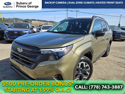 Green 2026 Subaru Forester SUV / Crossover Continuously Variable Transmission