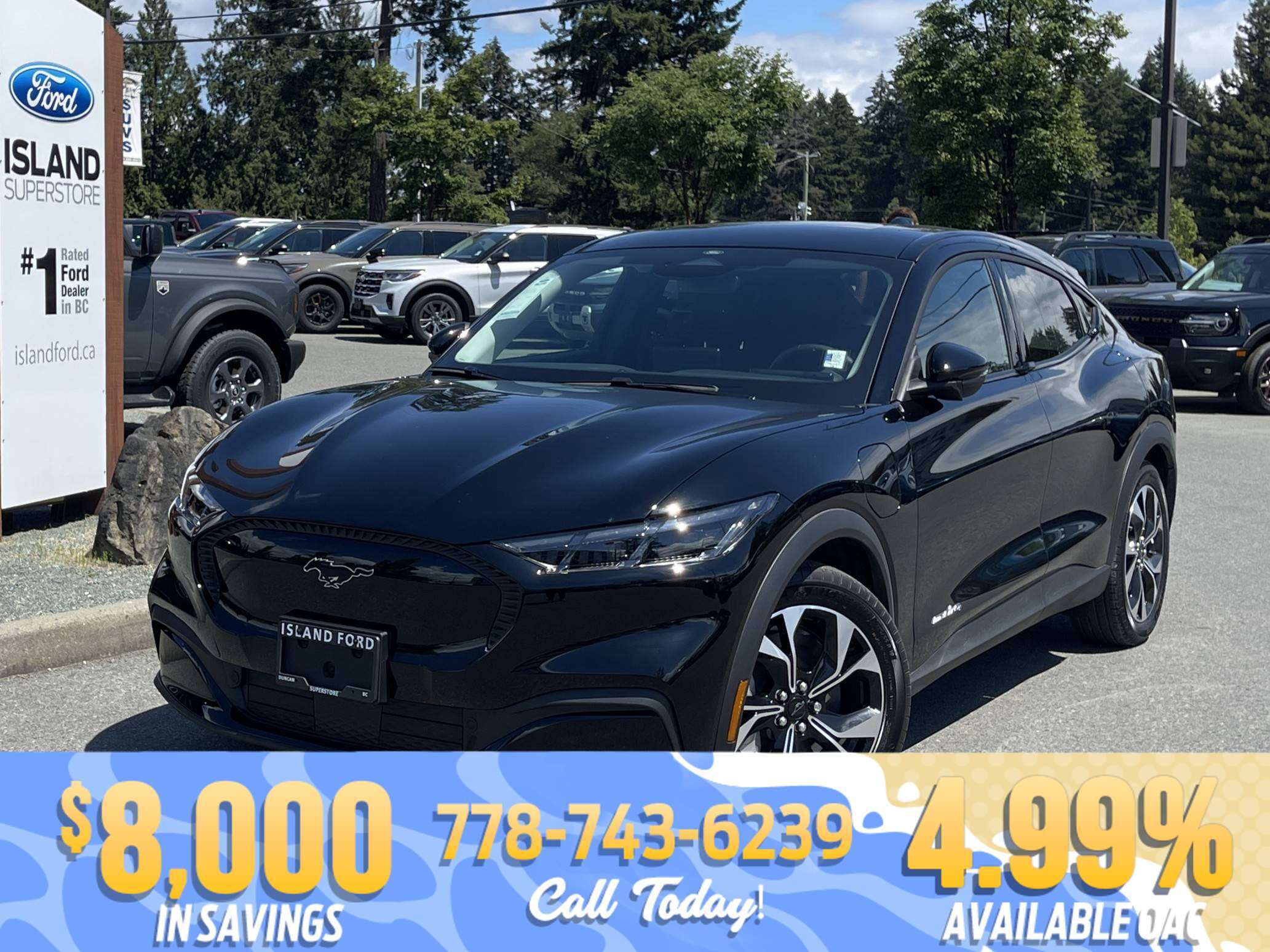 Black 2026 Ford Mustang Mach-E SUV / Crossover All-Wheel Drive 1-Speed Automatic