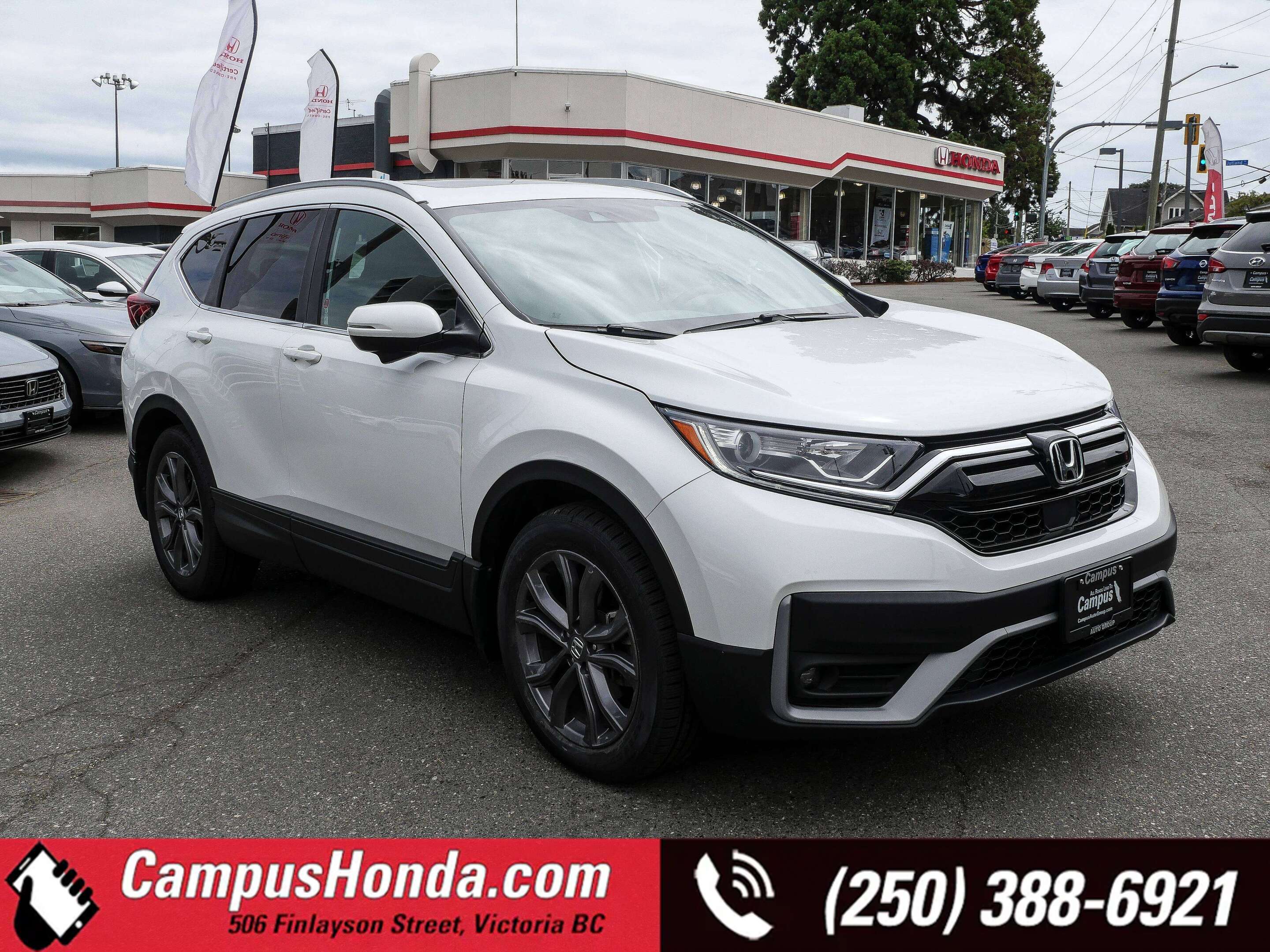 White 2022 Honda CR-V SUV / Crossover Continuously Variable Transmission