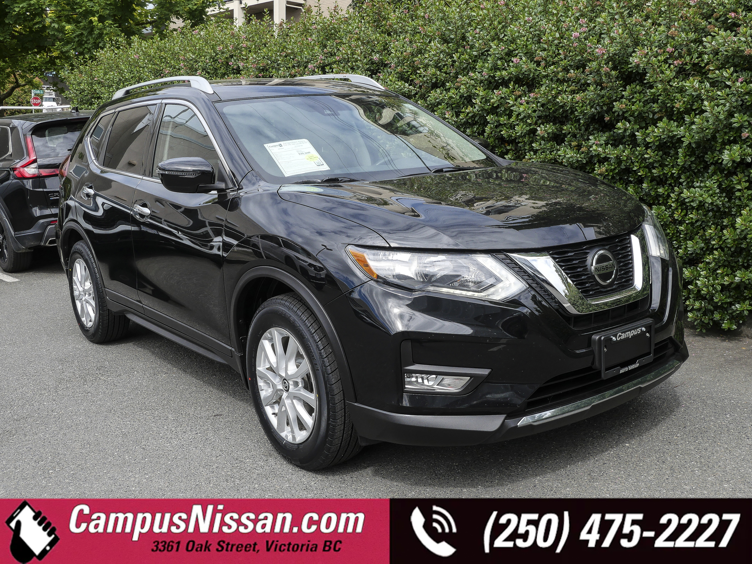 Black 2020 Nissan Rogue SUV / Crossover All-Wheel Drive Continuously Variable Transmission