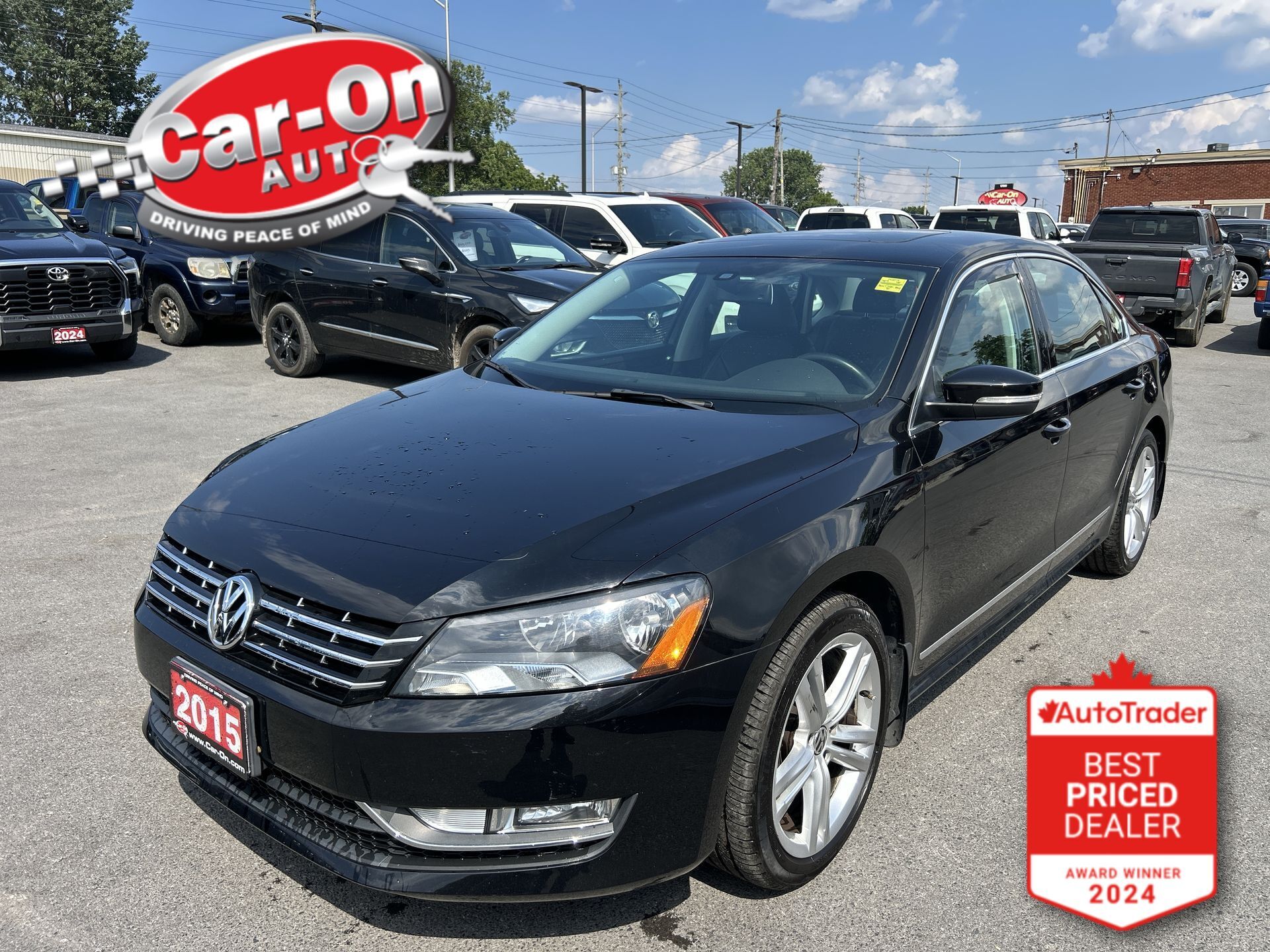 Black 2015 Volkswagen Passat Sedan Automatic