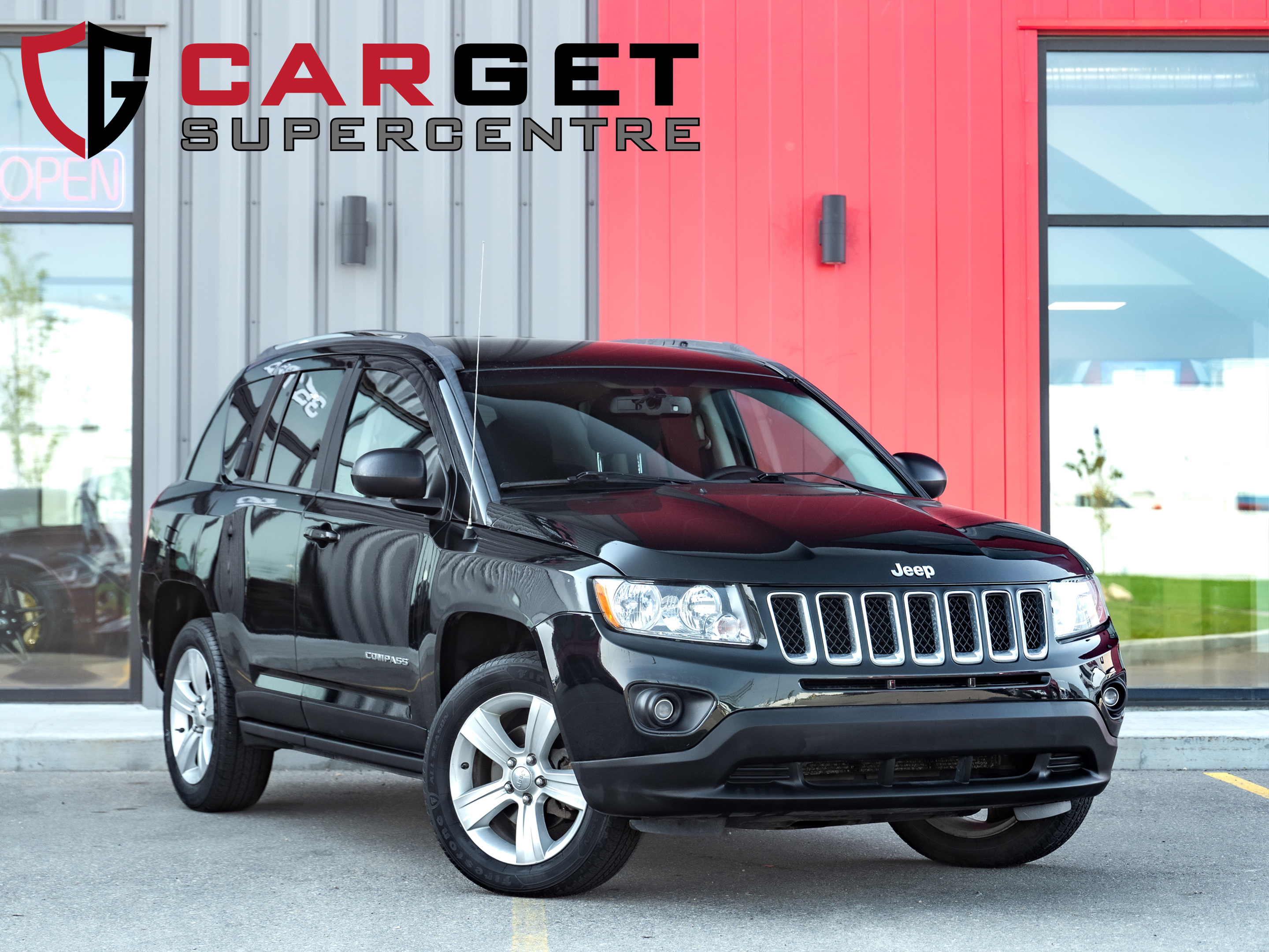 Green 2013 Jeep Compass SUV / Crossover Continuously Variable Transmission