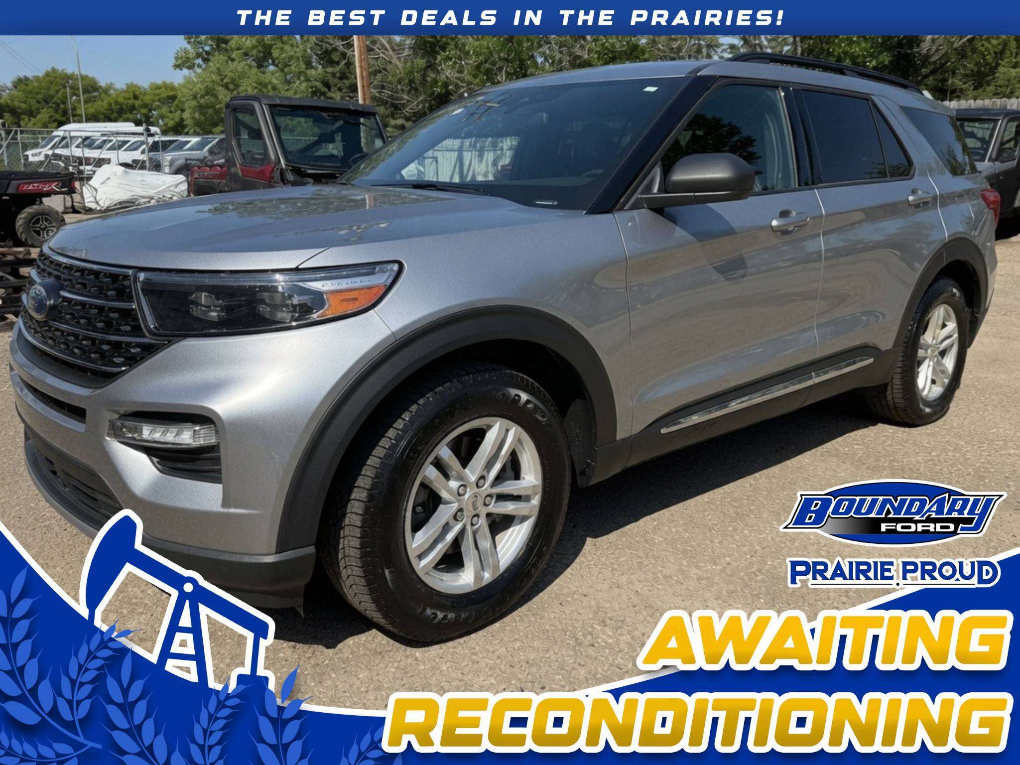 Silver 2020 Ford Explorer SUV / Crossover All-Wheel Drive Automatic